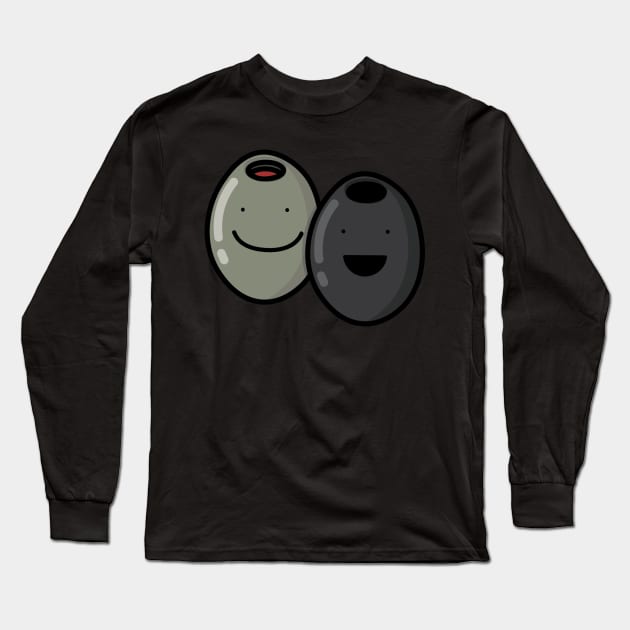 Olives! Long Sleeve T-Shirt by christiwilbert